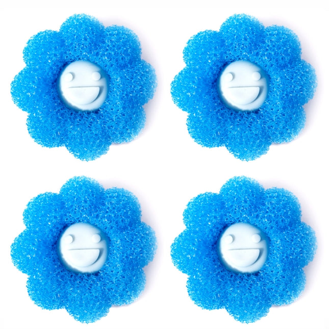 4pcs /Set Household Anti-tangle Laundry Balls Anti-knotting Laundry Cleaning Ball for Washing Machine