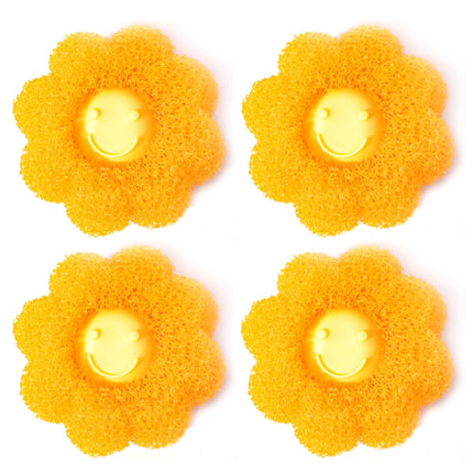 4pcs /Set Household Anti-tangle Laundry Balls Anti-knotting Laundry Cleaning Ball for Washing Machine