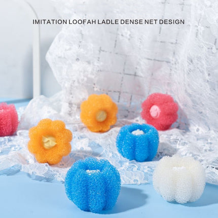 4pcs /Set Household Anti-tangle Laundry Balls Anti-knotting Laundry Cleaning Ball for Washing Machine