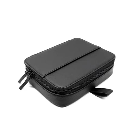 PU Leather Watch Strap Organizer Box For Apple Watch Band  Travel Storage Case, PU Leather Black, PU Leather Brown - DealBuddy