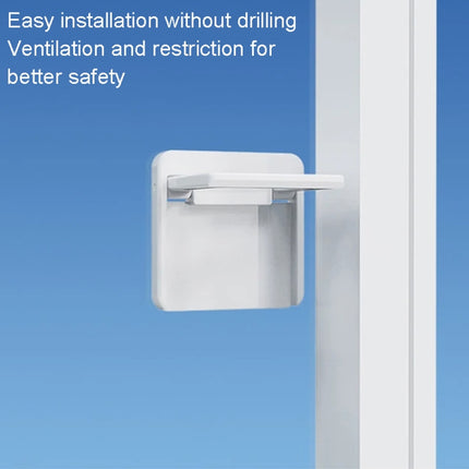 Children Protective Window Lock Flat Movement Doors Drawers Lock Cabinet Door Handle