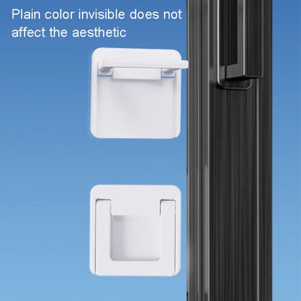 Children Protective Window Lock Flat Movement Doors Drawers Lock Cabinet Door Handle