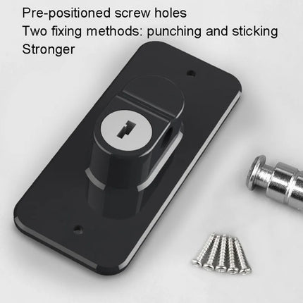 Multifunctional Children Window Safety Lock With Key Refrigerator Cabinet Lock Dual Purpose Limator, FQ8 - DealBuddy