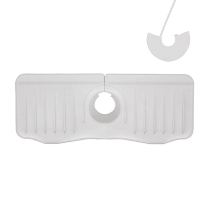 Bathroom Kitchen Silicone Faucet Anti-Splash Drain Mat