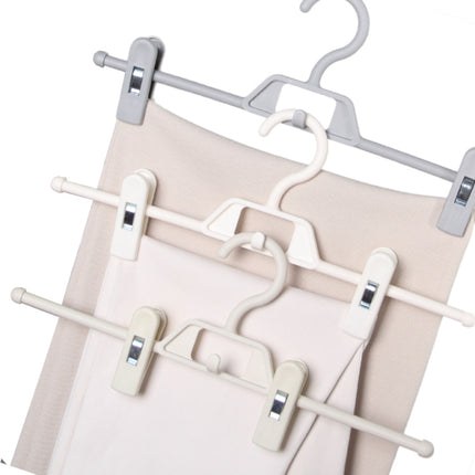 360 Degree Rotatable Non-Slip Multifunctional Clothes Hanger Home Wardrobe Traceless Pants Hanging Clip