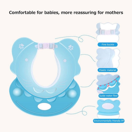 Baby Shampoo Waterproof Ear Protection Adjustable Shower Cap - DealBuddy
