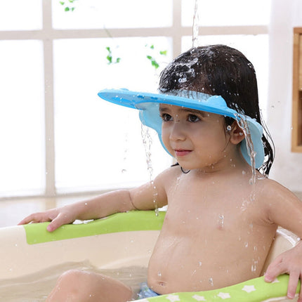Baby Shampoo Waterproof Ear Protection Adjustable Shower Cap - DealBuddy