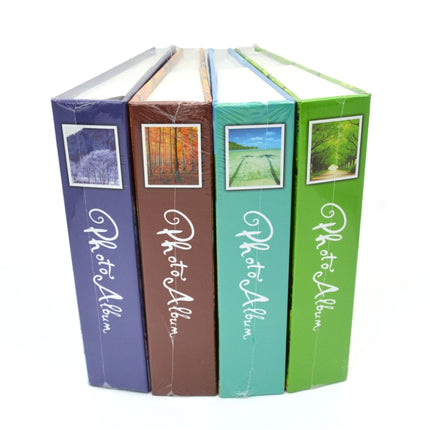 Photo Album 6 Inch 200 Sheets Without Boxing Simple Thin Film, Four Seasons Color Mixed Delivery, Bears Color Mixed Delivery, Flower Color Mixed Delivery, Flower 2 Color Mixed Delivery - DealBuddy
