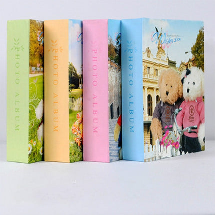 Photo Album 6 Inch 200 Sheets Without Boxing Simple Thin Film, Four Seasons Color Mixed Delivery, Bears Color Mixed Delivery, Flower Color Mixed Delivery, Flower 2 Color Mixed Delivery - DealBuddy