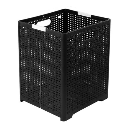 Foldable Dirty Clothes Basket Wall Mounted Bathroom Dirty Clothes Storage Frame Plastic Laundry Basket, Plus Large Gray, Plus Large Black, Extra Large Black, Extra Large White, Extra Large Gray