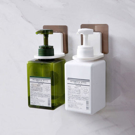 10pcs Toilet Shampoo Shower Gel Hanging Shelf No-Punch Bathroom Shelves