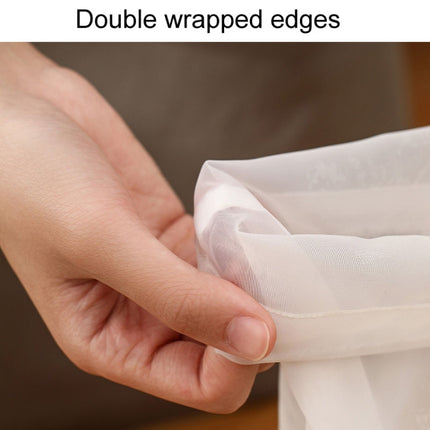 2pcs /Pack Household Soymilk Dregs Filter Bag Juice Filter Mesh Pouch, 80 Mesh, 100 Mesh