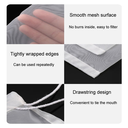 2pcs /Pack Household Soymilk Dregs Filter Bag Juice Filter Mesh Pouch