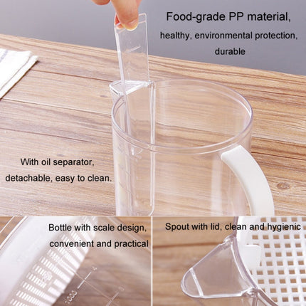 Kitchen Grease Trap Soup Kettle With Strainer Grease Separator Kettle Filter Cup