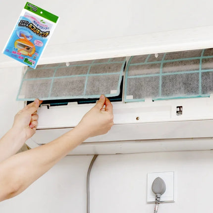 2pcs /Pack Cuttable Air Conditioner Filter Papers Anti-Dust Wind Outlet Filter Net