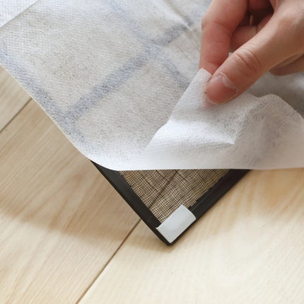 2pcs /Pack Cuttable Air Conditioner Filter Papers Anti-Dust Wind Outlet Filter Net