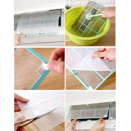 2pcs /Pack Cuttable Air Conditioner Filter Papers Anti-Dust Wind Outlet Filter Net