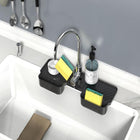 Silicone Drainage Mat Splash-Proof Silicone Pad Kitchen Bath Faucet Drainage Basket