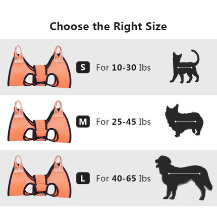 Pet Grooming Hammock Cats Dog Clipping Nail Holder Hanger Type Feeding Anti-Scratch Artifacts, Small, Medium, Large - DealBuddy