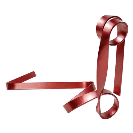 Metal Ribbon Suspended Wine Bottle Holder Home Desktop Decorative Ornaments - DealBuddy