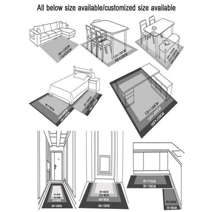 3D Oil Painting Diatom Mud Absorbent Floor Mat Non-slip Carpet, 40 x 60cm, 50 x 80cm - DealBuddy