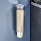Punch-free Disposable Cup Dispenser Paper Cup Storage Rack without Cup