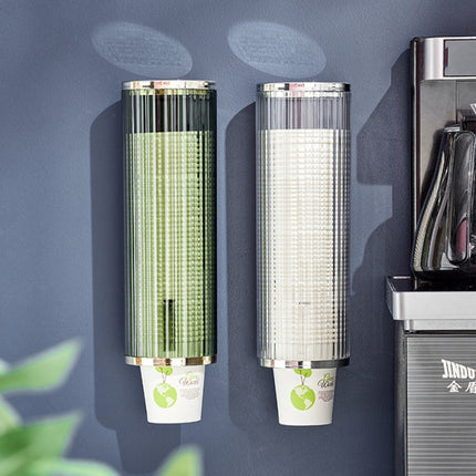 Punch-free Disposable Cup Dispenser Paper Cup Storage Rack without Cup