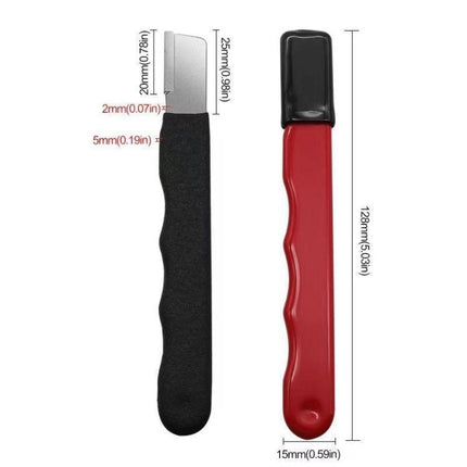 Outdoor Portable Garden Scissors Sharpener Knife Scissors Dual Purpose Sharpening Stone - DealBuddy
