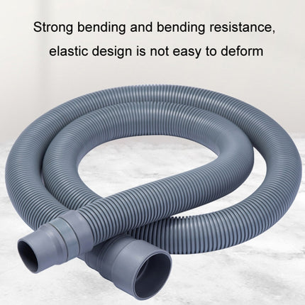 Thickened Drum Washing Machine High Elastic Extended Drain Pipe, 0.5m, 1m, 2m, 4m, 6m - DealBuddy