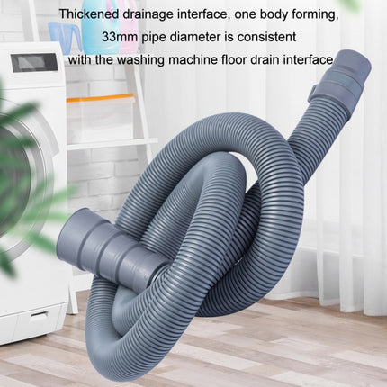 Thickened Drum Washing Machine High Elastic Extended Drain Pipe, 0.5m, 1m, 2m, 4m, 6m - DealBuddy