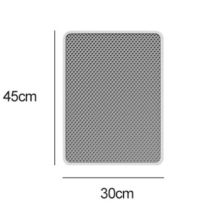 Filtering And Splash-Proof Litter Mat Pet Double Layer EVA Bedding Pads, 45 x 30cm - DealBuddy
