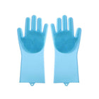 Kitchen Silicone Dishwash Gloves Male And Female Household Chores Cleaning Mitts, 160g - DealBuddy