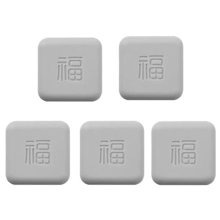 5pcs Doorknob Silent Anti-Collision Pad Living Room Bedroom Door Closing Cushion Silicone Protective Pad