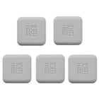 5pcs Doorknob Silent Anti-Collision Pad Living Room Bedroom Door Closing Cushion Silicone Protective Pad