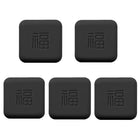 5pcs Doorknob Silent Anti-Collision Pad Living Room Bedroom Door Closing Cushion Silicone Protective Pad