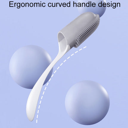 Pets Finger Toothbrush With Handle Dogs And Cats Oral Cleaning Tools - DealBuddy