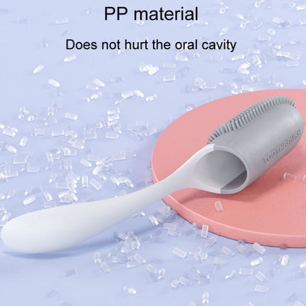 Pets Finger Toothbrush With Handle Dogs And Cats Oral Cleaning Tools - DealBuddy