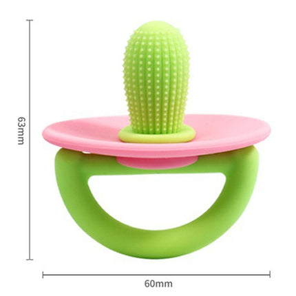 Silicone Cactus Teether Baby Anti Teething Sticks Toys