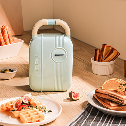 YIDPU Multifunctional Family Breakfast Maker Light Diet Sandwich Waffle Baker, CN Plug