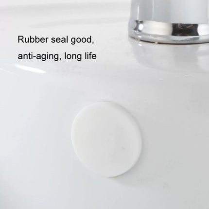 20pcs Universal Wash Basin Overflow Hole Push-type Plug Cap
