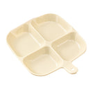 Multipurpose Quad Compartment Side Dish Kitchen Storage Spice Tray - DealBuddy