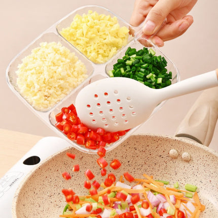 Multipurpose Quad Compartment Side Dish Kitchen Storage Spice Tray - DealBuddy
