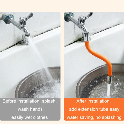 Faucet Splash-proof Universal Bending Shaping Extension Tube, 20cm, 30cm, 50cm - DealBuddy