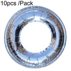 10pcs /Pack Gas Stove Oil-Proof Pad Cooktop Tinfoil Circle Kitchen Aluminum Foil Cleaning Mat - DealBuddy