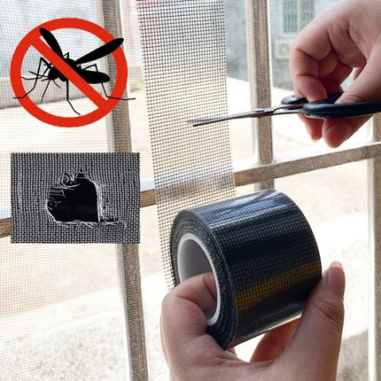 5cm x 5m Door Curtain Mosquito Net Screen Window Anti-Mosquito Repair Subsidy, 5cm x 5m