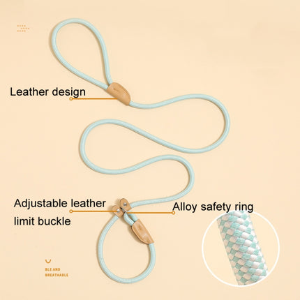Dog Traction Rope Mid Large Dog Universal Safety Buckle Chain Circle, 1.5m x 0.6cm, 1.5m x 0.8cm, 1.5m x 1cm, 1.8m x 0.6cm, 1.8m x 0.8cm, 1.8m x 1cm - DealBuddy