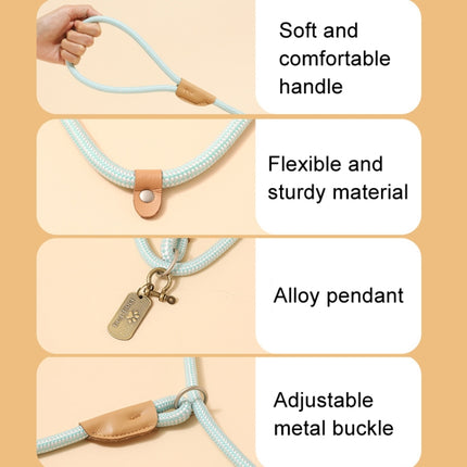 Dog Traction Rope Mid Large Dog Universal Safety Buckle Chain Circle, 1.5m x 0.6cm, 1.5m x 0.8cm, 1.5m x 1cm, 1.8m x 0.6cm, 1.8m x 0.8cm, 1.8m x 1cm - DealBuddy