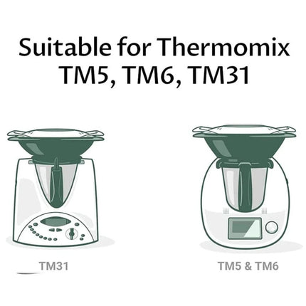 For Thermomix TM5  TM6 TM31 Blender Replacement, Steaming Pan Cover, Steaming Pan - DealBuddy