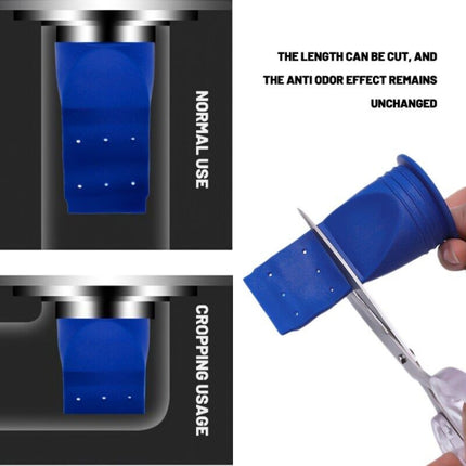 5pcs Silicone Floor Drain Plug Anti-Backflow Anti-odor Inner Core for Toilet Pipes Bathroom