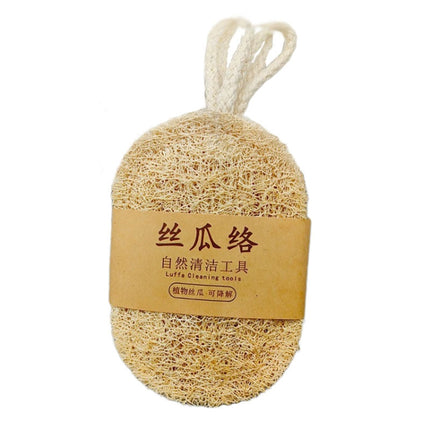 Natural Loofah Dishwashing Brush Dishwashing Tool Loofah Rag Brush